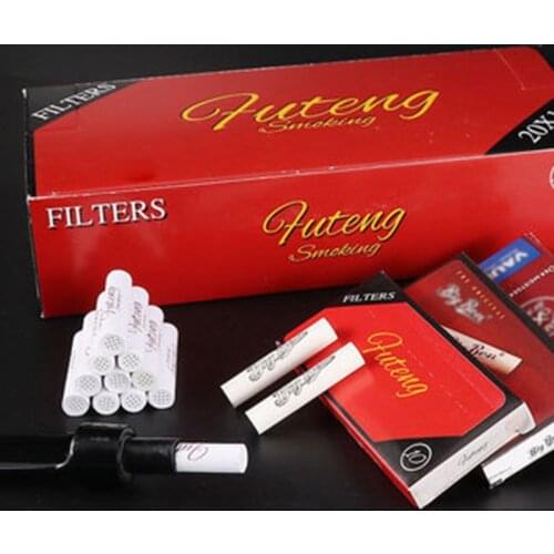 Wholesale 200/250pcs 9mm Smoking Filters Activated Carbon Filter for Tobacco Pipes Smoking Pipe Filter Smoke Accessory