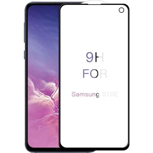 Protective Phone Tempered Glass For Samsung Galaxy S10e S 10e Screen Protector For Galaxy S 10 e S10e Full Cover Glass 9H Film