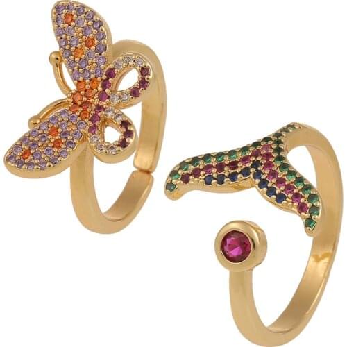 Shcool Women's Gold Rings