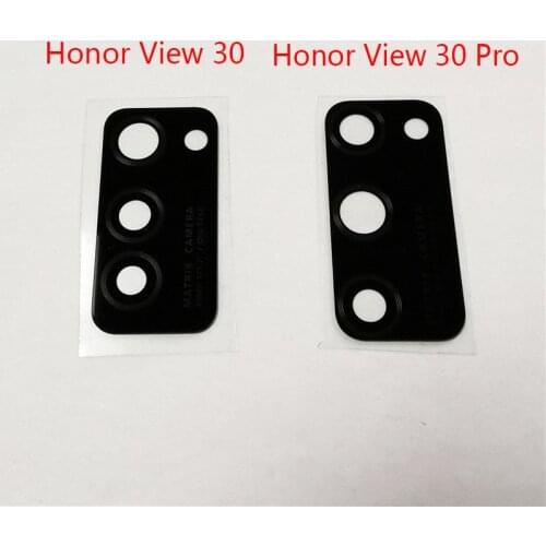 For Honor View 30 V30 Pro Back Camera Glass Lens Main Rear Camera Lens with Glue for-Huawei Honor V30 Repair Spare Parts