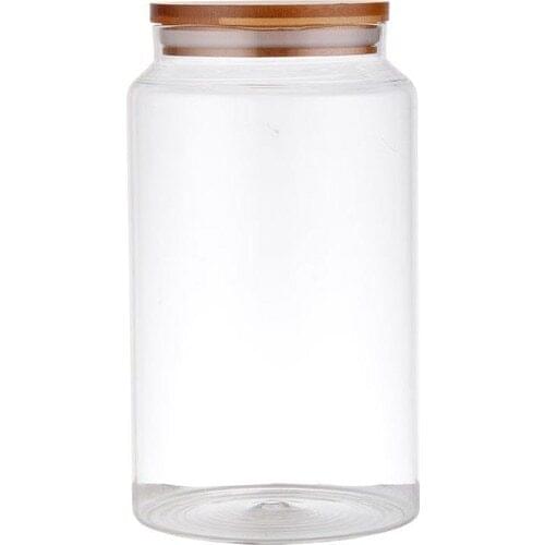 Tohana With Bamboo Lid Glass Jar 1350 ml
