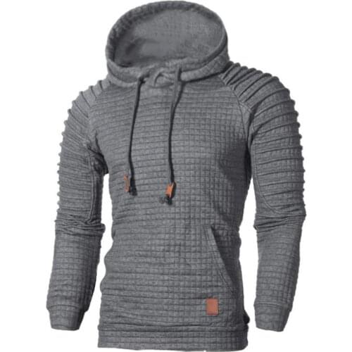 Autumn Mens Hoodies Slim Hooded Sweatshirts Mens Coats Male Casual Sportswear Streetwear Clothing