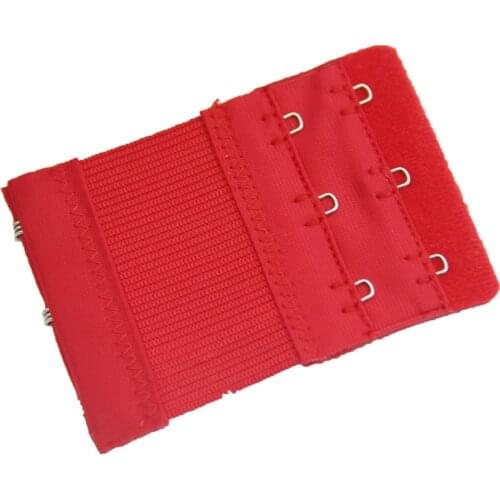 3 Hooks 2 Rows Bra Clasp Extender Strap Extension Women Intimates Lengthened Bra Hook Extender Accessories