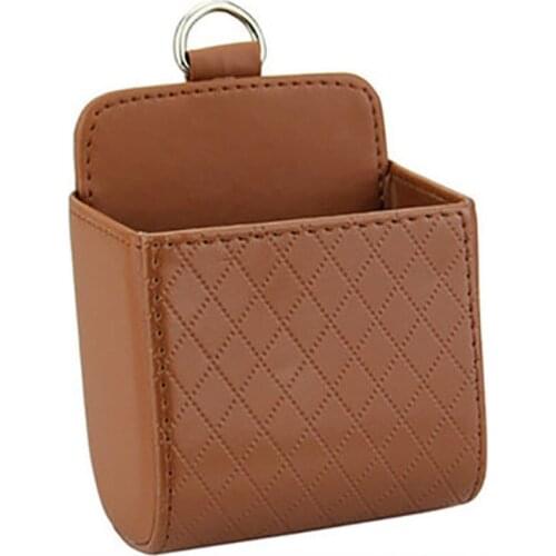 Car decoration, mobile phone storage box, in-car export hanging transport bag, leading the trend, fashion car supplies
