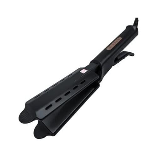 Hair Straightener Four-Gear Temperature Adjustment Ceramic Tourmaline Flat Iron Women Hair Straightener Widen Panel Hair Curler