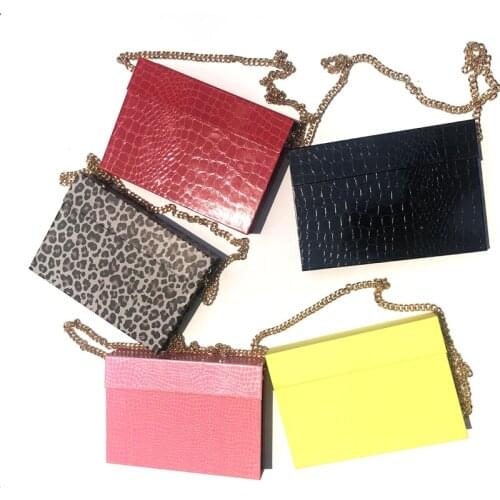 1/3 Pairs Eyelashes Packaging Box Wholesale Lashes Box Empty Eyelash Package Boxes Case 8-25mm Lashes Custom Logo With tweezers