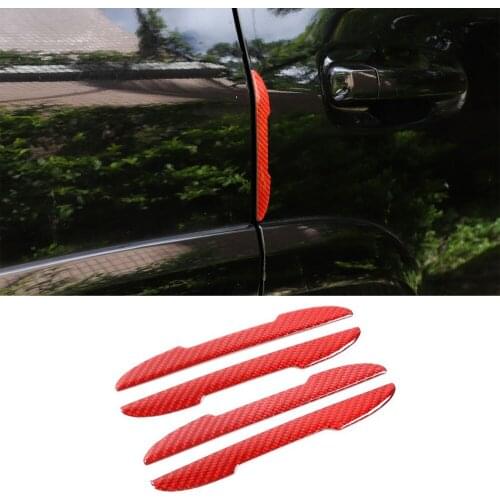 4Pcs/set Car Door Collision Bumper Stickers For Toyota 4Runner Exterior Car Accessories