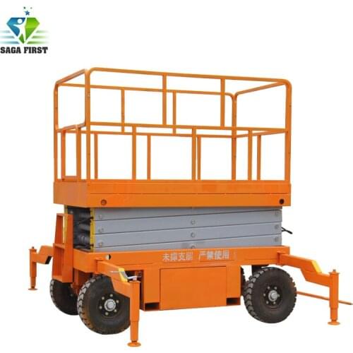 6-18 Meters Hydraulic Mobile Scissor Lift Table
