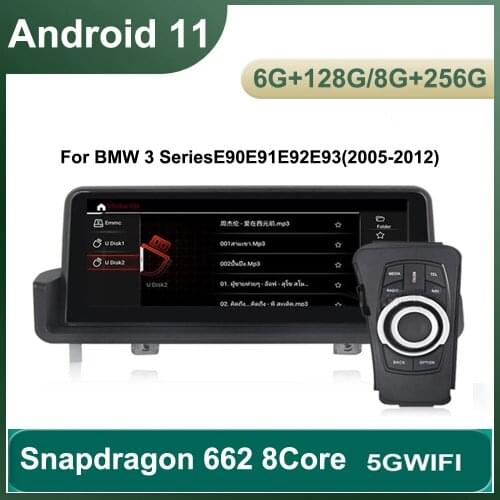 IPS 10.25" 8 Core Android 10.0 Car Screen Player For BMW E90 E91 E92 E93 2005-2012 GPS Navi Stereo BT WIFI 4G LTE Multimedia