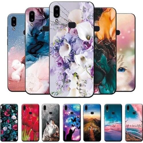 For Samsung Galaxy A10s Case Galaxy A10S Soft TPU Cover for Samsung A10s SM-A107F SM-A107M Cartoon Case Silicone Bumper 6.2"