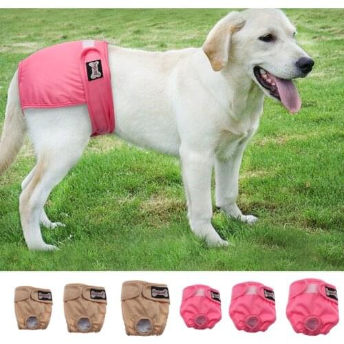 Washable Dog Diapers (1pack) Doggie Diapers Both Female Male Dog Diaper