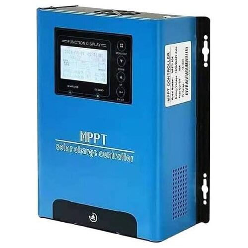 Solid 12 Volt 24 Volt 40 Amp Mppt Solar Charge Controller 40a Wifi Soalr Battery Charger With Lcd Usb