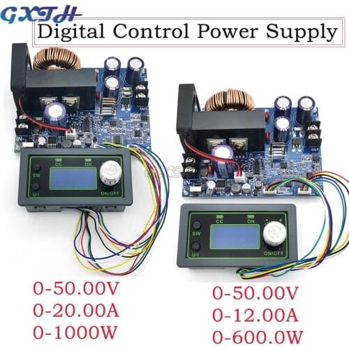 WZ5020L WZ5012L DC DC Buck Converter CC CV Step-down Power Module 50V 20A 1000W Adjustable Voltage Regulated power supply