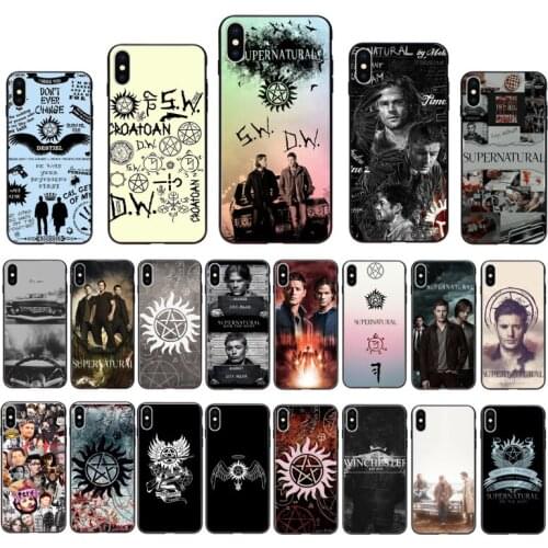 Supernatural tv show Phone Case For iphone 12 Pro Max Case For iPhone 11 Pro Max XS MAX XR SE2 8 7 6S Plus X 5