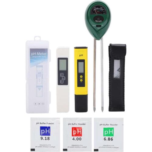 Soil Tester Soil PH Tester Fast Responding PH TDS EC Tester for Garden for Outdoor