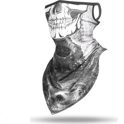 1PCS Velvet Hanging Ear Triangle Scarf Bandana Face Scarves Hanging Ear Warm Dustproof Breathable Cycling Hiking Neck Cover Mask