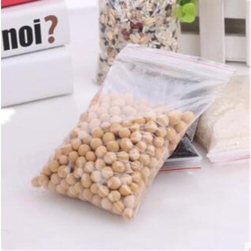 100pcs Clear Plastic 9x13cm Resealable Cellophane Small Bag Packing Storage Seal Bags Jewelry Ziplock Zip Lock Poly Bags