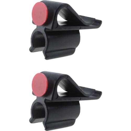 2Pcs/Lot Golf Bag Putter Clip On Clamp Holder Stand Organizer with Ball Marker