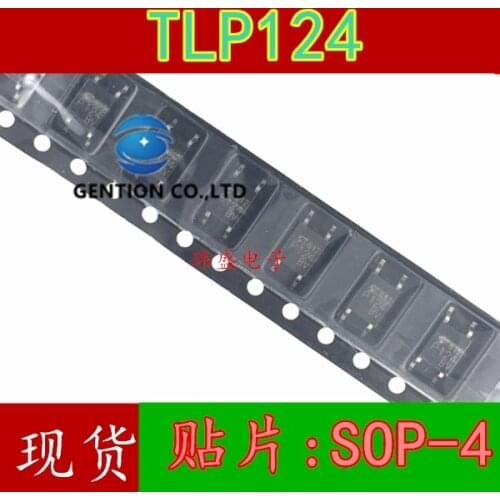 20PCS TLP124BV P124BV P124 TLP124 SOP-4 light coupling in stock 100% new and original