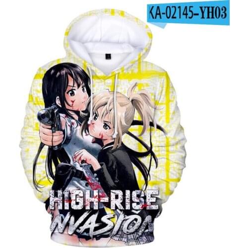 2021 New High-Rise Invasion Sweatshirt Boys/Girl School Hoodies High Quality Kids Hoodies Autumn Loose Clothing