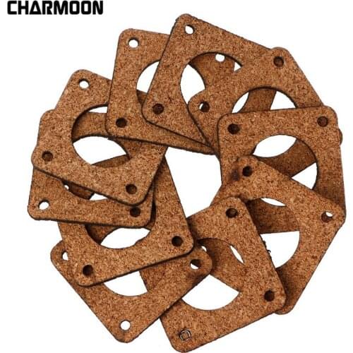 5PCS Nema 17 Stepper Damper Nema17 Stepper Motor Damper Cork Gasket Reprap Isolator 42 Motor Absorber For 3D Printer Motor