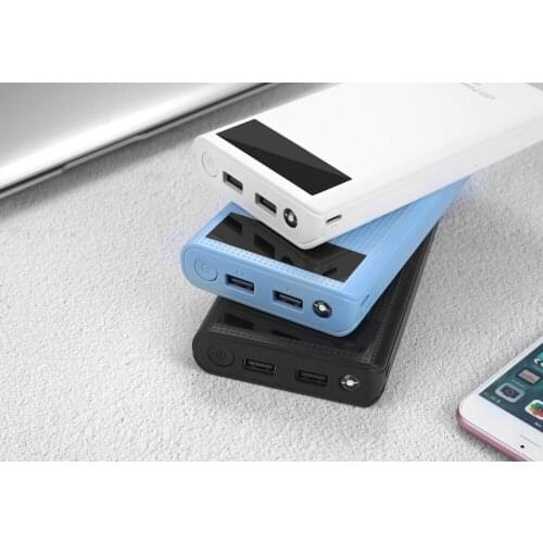 5V Dual USB Rechargeable 18650 Power Bank Battery Box Mobile Phone Charger DIY Shell Case