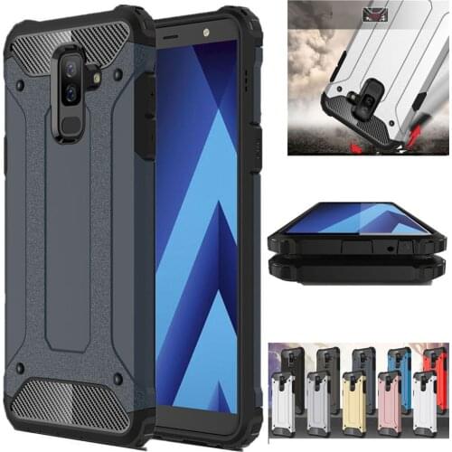 Armor Cases For Samsung Galaxy A6 A8 A7 A9 2018 A6plus A8plus Hard Shockproof Case For A10 A20 A30 A40 A50 A51 A71 Coque Funda