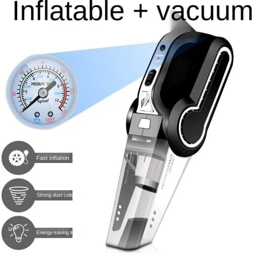 Car vacuum cleaner high-power multi-function vehicle inflatable pump high-power portable four-in-one car vacuum cleaner