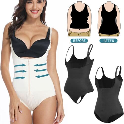 Bodysuit Shapewear Body Shaper Women Slimming Sheath Waist Trainer Tummy Shapers Seamless Latex Corset Abdomen Reducing Tops