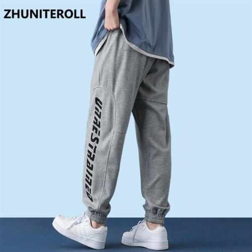 Harajuku Letter Pants Men 2021 Vintage Pants High Quality Hip Hop SweatPants Fashion Baggy Joggers Trousers Streetwear Clothing