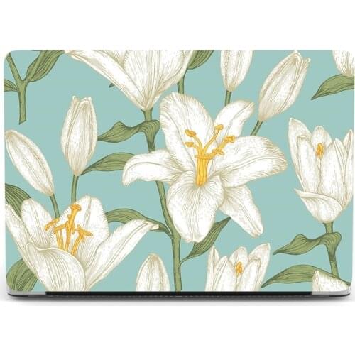 Floral Case for Macbook Air Pro Retina 11 12 13 15 16 Flower Laptop Cover for Macbook 13'' inch A1466 A1932 A2179 A2289 2020