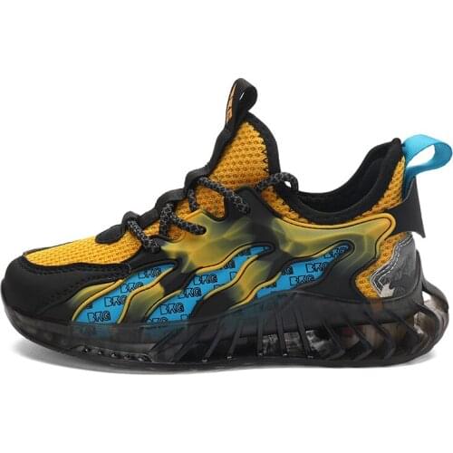 2021 Children Boys Sport Casual Sneakers Girls Shoes Kids Boy Running Shoes Soft Breathable Trainer Child Walking Shoes