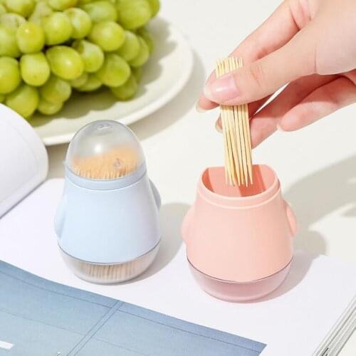Toothpick Holders, Home Kitchen Toothpick Holder Container Portable Toothpick Box Magnetic Toothpick Dispenser for Refrigerator