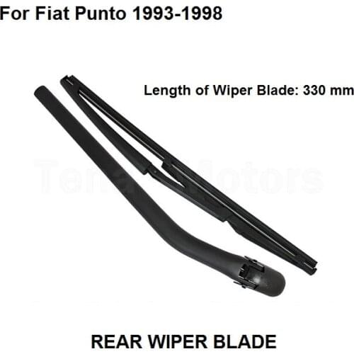 For Fiat Punto 1993-1998 Rear Windshield Windscreen Window Wiper Arm Blade Set New Fashion