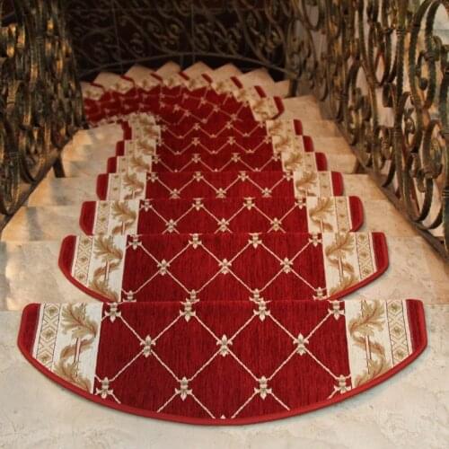 1 Durable Stepped Carpet Kit Non-slip Stair Mat, 24x64cm, 24x75cm