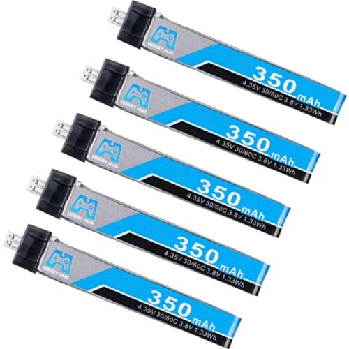 3.8V 350mAh 30C Lipo Battery PH2.0 Plug for UK65 US65 Blade Inductrix 65S UR65 Drone
