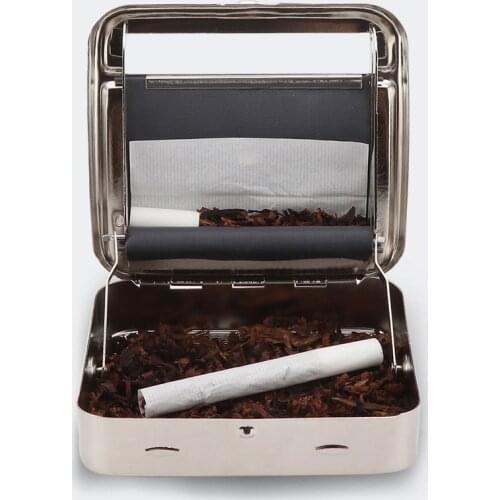 Metal Rolling Machine Tobacco Roller Cigarette Case 70/78/110mm Weed Manual Tobacco Roller Cigarette Rolling Machine For Smoking