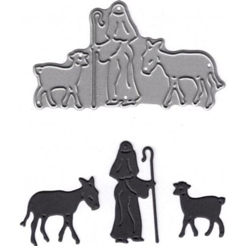 Shepherd Metal Cutting Dies New 2019 Stencils for DIY Scrapbooking DIY Paper Cards Craft Making and Craft Fun Decoration