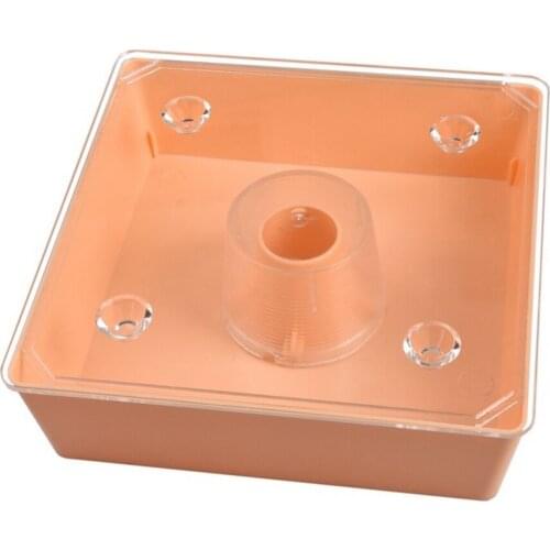 New Model Square Bee Feeder Top Beehive Bee Feeder Around 2 Litres Capacity Plastic Beekeeping Feeder with Transparent Cover