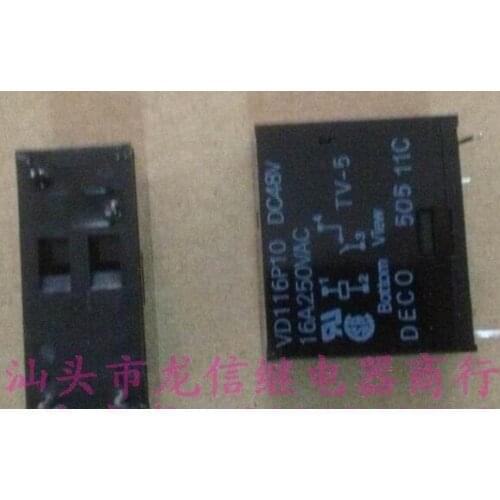 Relays VD116P10 DC48V G2R-1A-4P