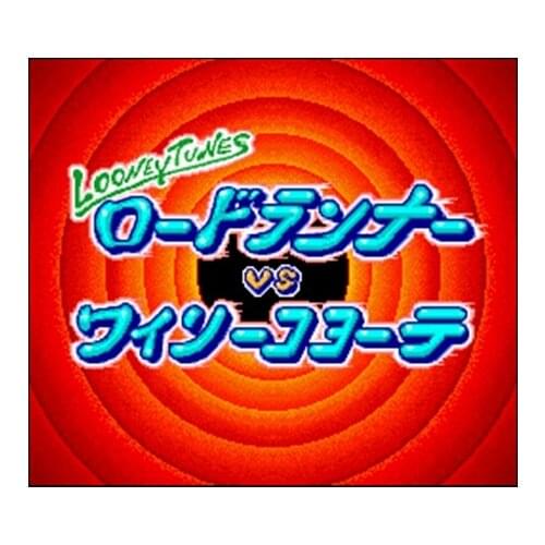 Road Runner Vs Wyle E Coyote NTSC Version 16 Bit 46 Pin Big Gray Game Card For USA Game Players