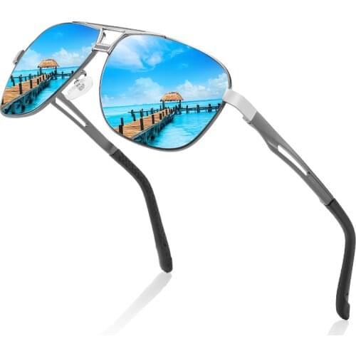 SC 2020 New Brand Vintage Men Sunglasses Polarized UV400 Alloy Frame Male Sun Glasses Oculos De Sol Shades for Women Wholesale