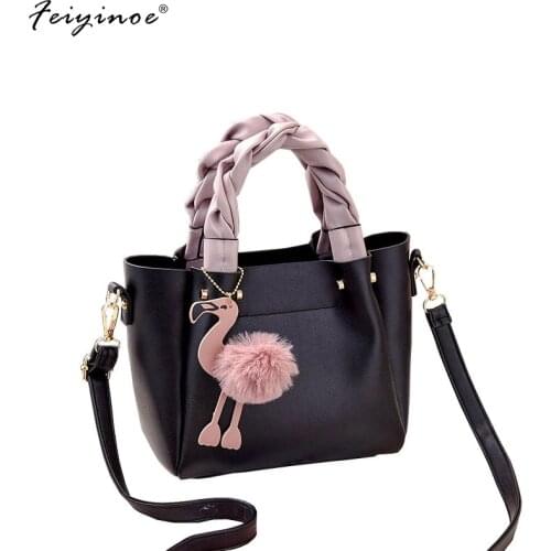 Women Bag Vintage Handbag Casual Tote Fashion Women Messenger Bags Shoulder Bag Top-handle Purse 2021 New Leather Silt Pocket PU