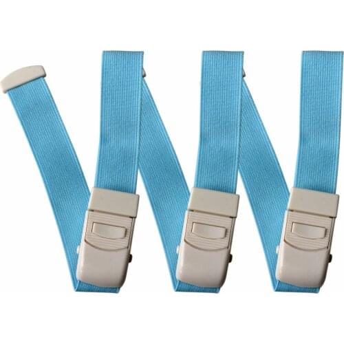 10 Pieces/pack Tourniquet Quick Slow Release Medical First Aid Paramedic Buckle Outdoor Strap Sky Blue