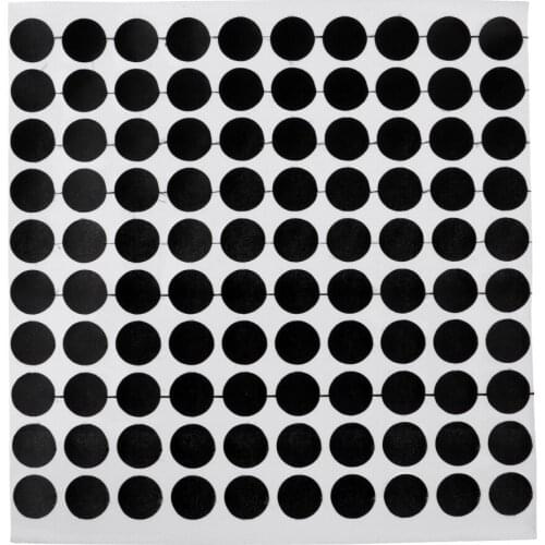 100 Pieces Snooker Marking Stickers Table Spots Stickers Snooker Accessories (Dots of 100, 1.2 cm) Self Adhesive