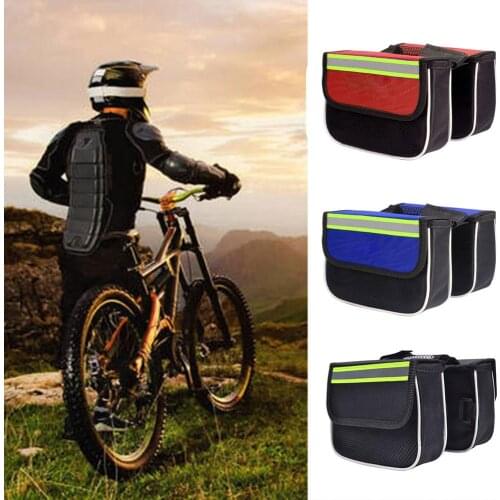 2 Types Bicycle Bags Bicycle Front Touch Screen Phone Bag Mountain Bike Top Tube Bag Cycling Pannier Bag For Bicycle