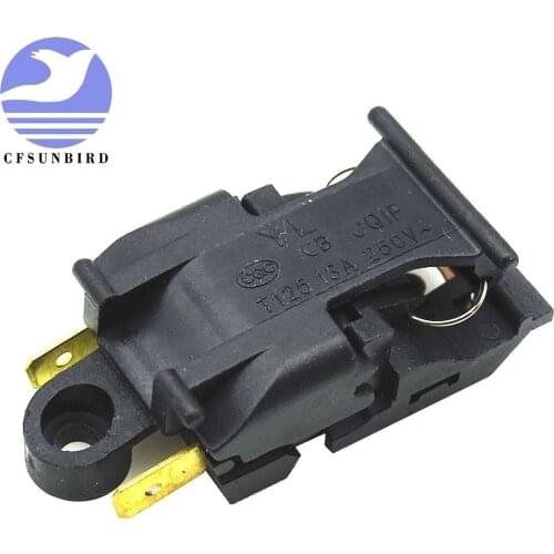 5PCS CFsunbird 13A XE-3 JB-01E Switch Electric Kettle Thermostat Switch Steam Medium Kitchen Appliance Parts