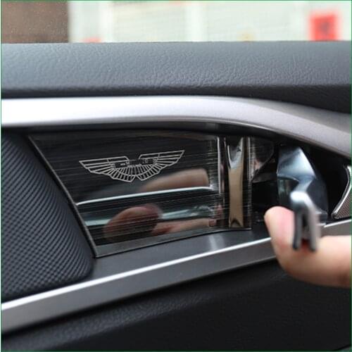 Car Accessories For Ford Mondeo Sedan 2013 2014 2015 Interior Door Handle Bowl Frame Panel Cover Trim Car styling