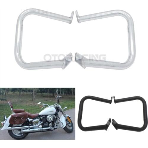 Motorcycle Bumper Engine Guard Crash Bars For Yamaha Dragstar V- Star 400 650 DS400 DS650 XVS400 XVS650 Classic Custom 1996-2013