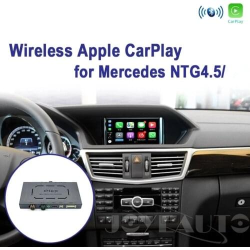 Wireless Apple Carplay Android Auto Mudule For Mercedes NTG4.5 CLA ML/GL SLK GLK The New A/B Class B/C/E/CLS/SLCLASS E COUPE